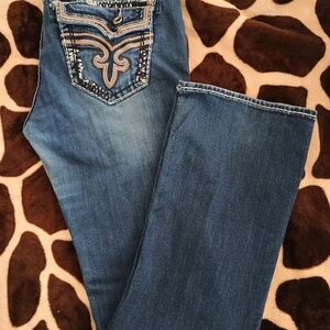 Rock Revival Indigo Boot Cut Jeans